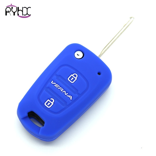 Hyundai new Elantra key covers|cases|protectors|skins with logo,2 buttons,a variety of colors,completely natural silicone
