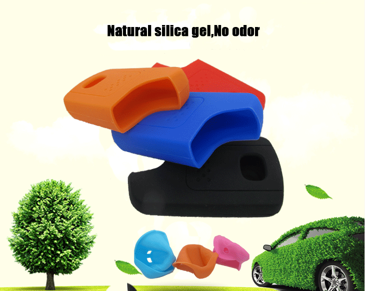 Honda Spirior car key cover material, be made of 100% natural silicone material, which is non-toxic and environmental protection,without odor silicone car key case, have advantages of waterproof, dust-proof, wear resistance, drop resistance and competitive price.