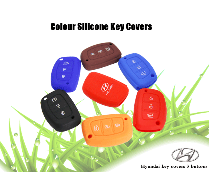 Hyundai-IX25-key-fob-covers,many colors can be selected, can protect car key covers from water and dust, light and good toughness silicone key protector for Hyundai, colorful car key covers for you.