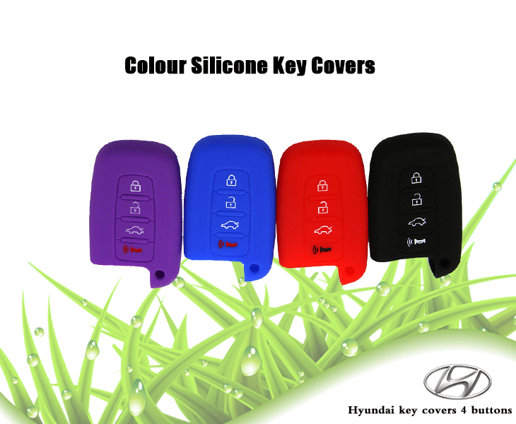 Hyundai-IX35-key-fob-covers,many colors can be selected, can protect car key covers from water and dust, light and good toughness silicone key protector for Hyundai, colorful car key covers for you.