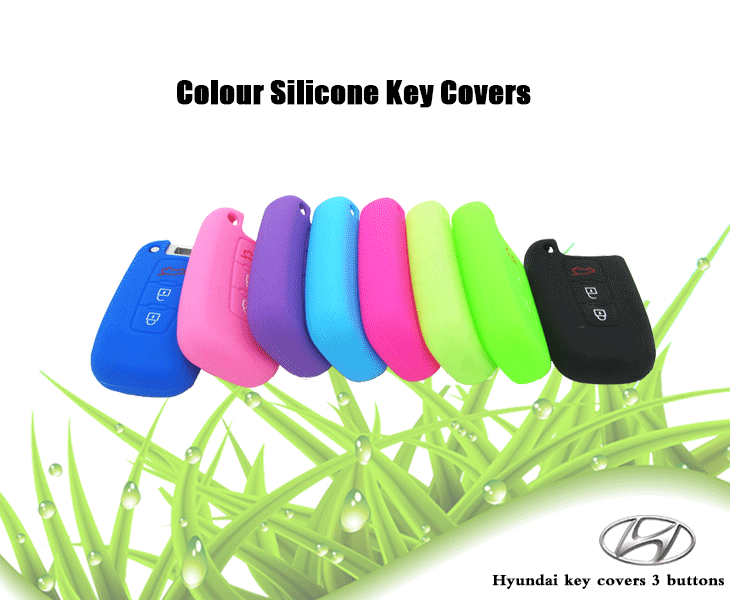 Hyundai-Tucson-IX35-key-fob-covers,many colors can be selected, can protect car key covers from water and dust, light and good toughness silicone key protector for Hyundai, colorful car key covers for you.