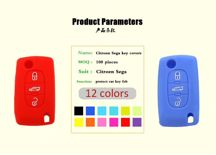 Citroen key fob covers parameters
