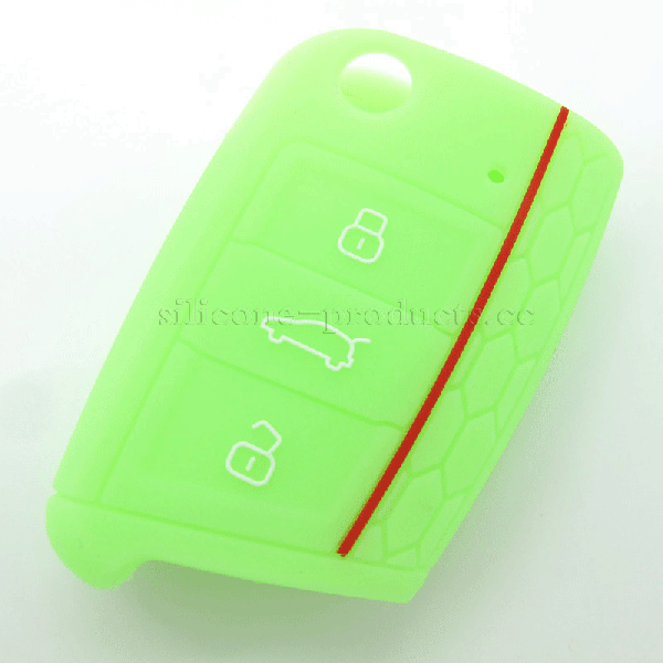  Golf7 car key cover,glow gr...