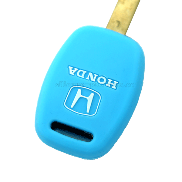 FIT car key cover,light blue,3 buttons,with logo