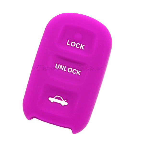 4 runner car key cover,purple,3 buttons,edbossed design