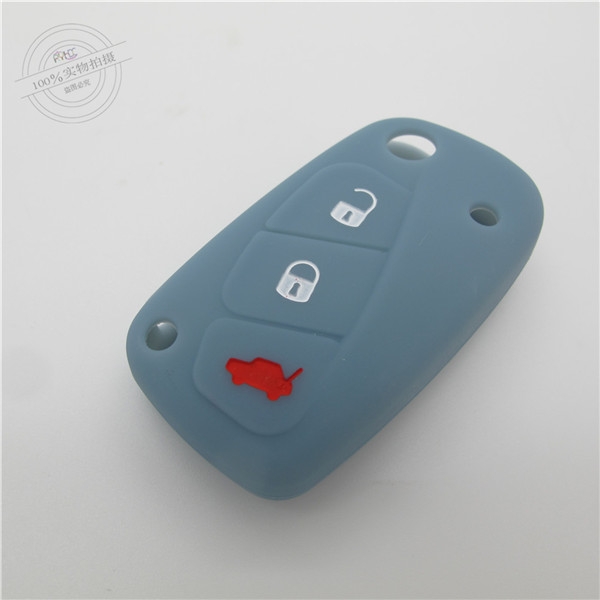 Fiat panda key cover,silicone car key cover, key sleeve, car key holder, light car key accessories