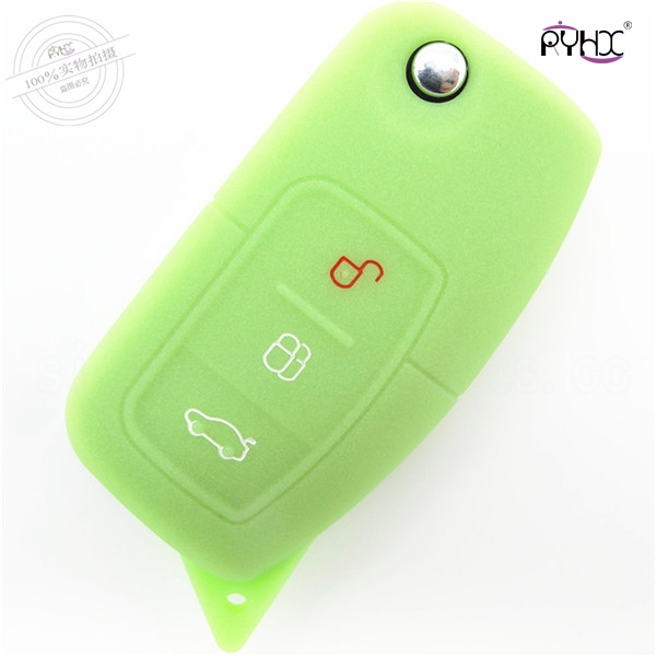 Ford silicone car key case,pl...