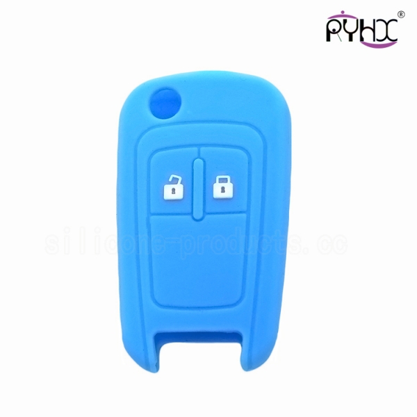 Chevrolet silicone car key casing, key cover for remote control car, fashionable car key case