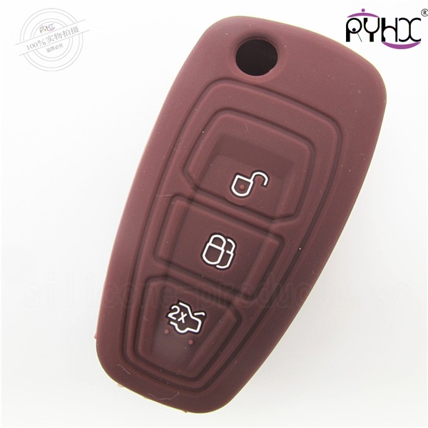 Ford Ecosport carkeycover, silicone key fob case for ford, key cover for car