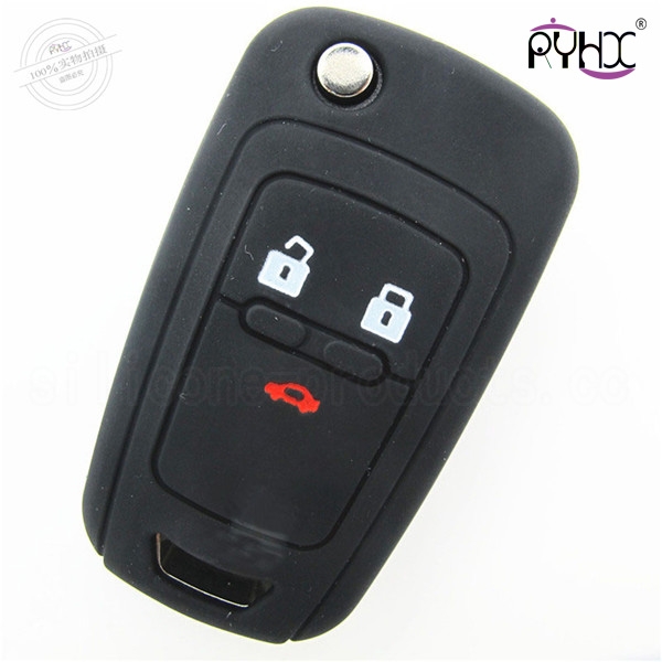 Cruze silicone car key shuck, wholesale car key silicone cover, colorful car key silicone shell