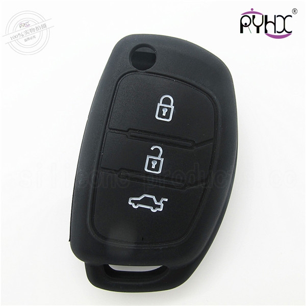 Hyundai mistra silicone car key case, car key protective silicone protector, strong toughness car key silicone covers for Hyundai
