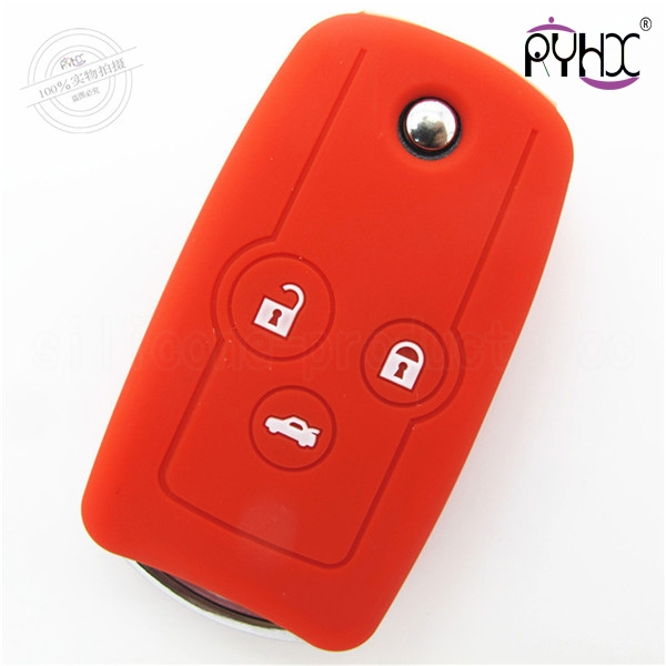 Honda car key silicone skin, car logo key silicone protective covers, cheapest silicone key case for Honda