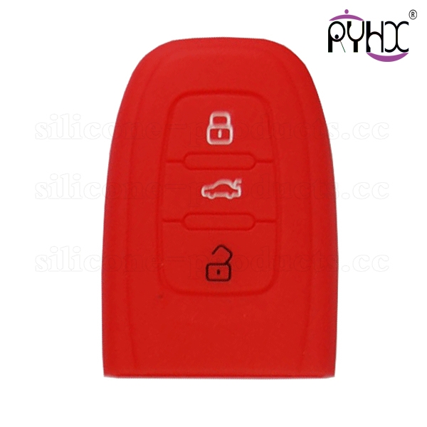 silicone key cover for Audi A5,100%natural sillicone