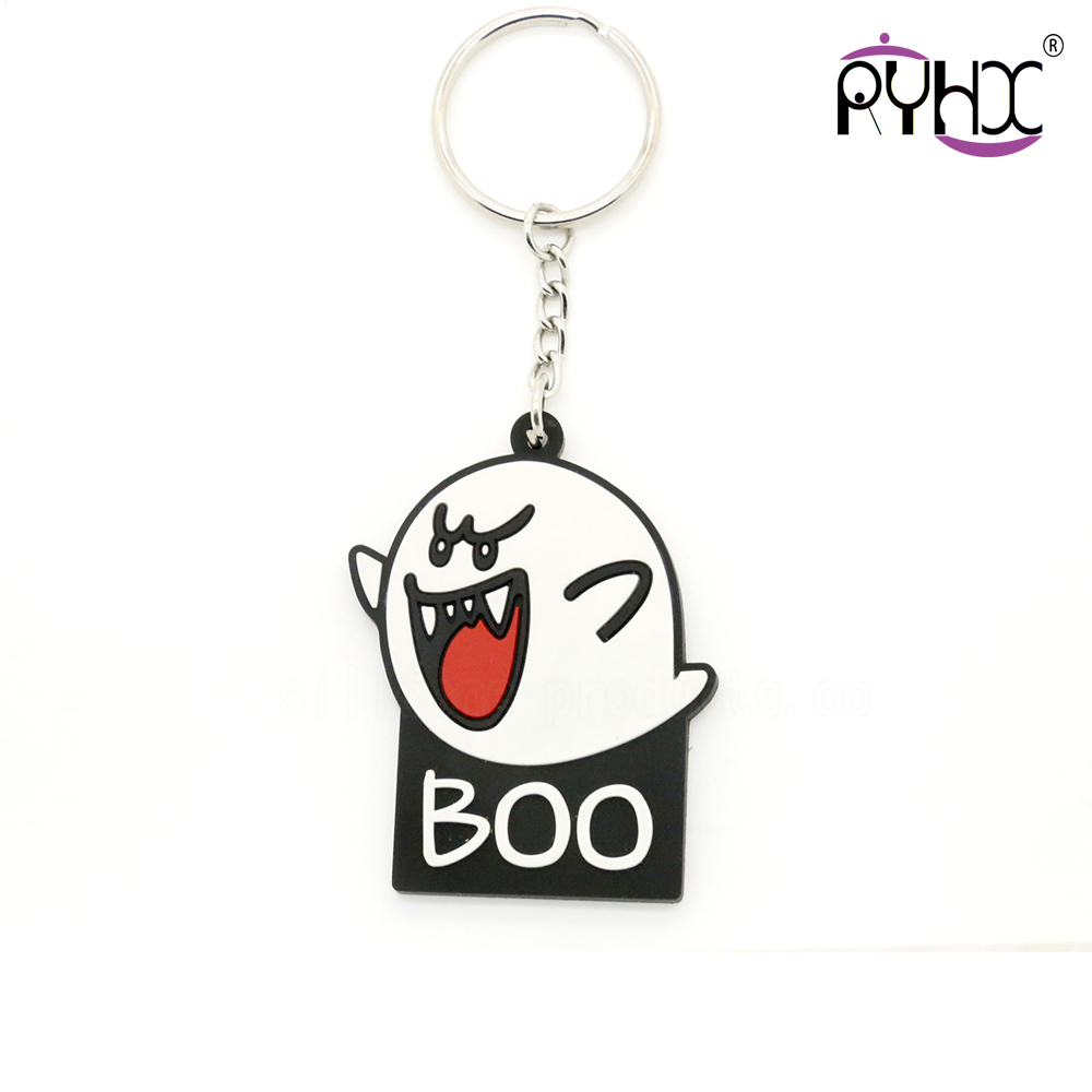 silicone car key chain1