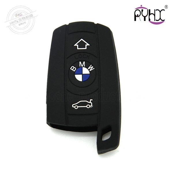 X3 car key cover,black,3 butt...