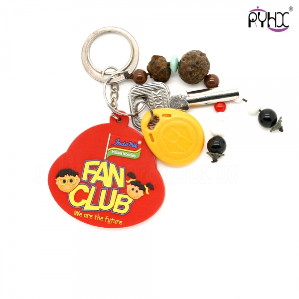 silicone key chain, cartoon w...