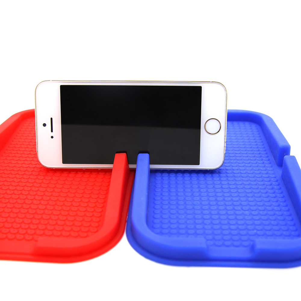 silicone anti-slip mat for telephone in the car.