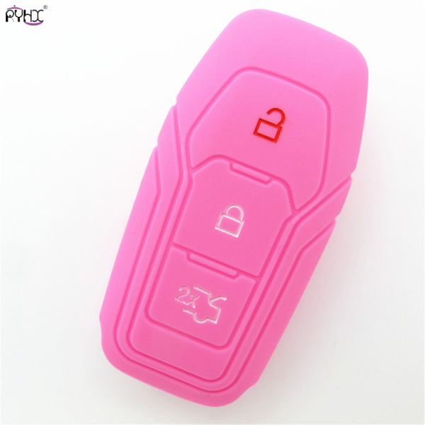 Online wholesale 2015 pink Ford car smart key cover case mondeo,3 button.