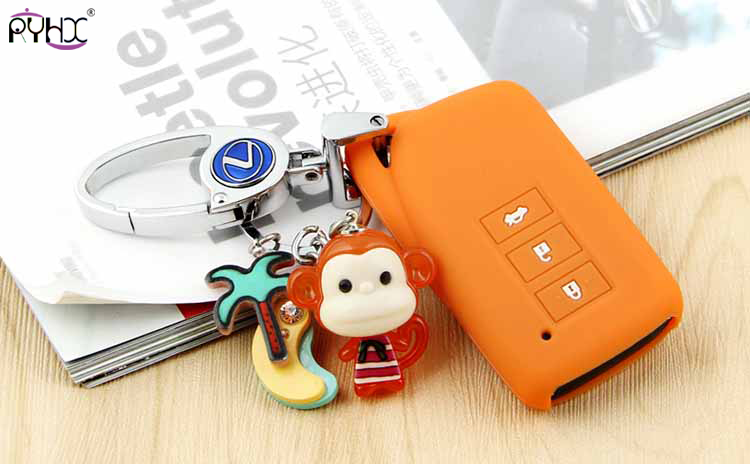 3-button lexus silicone key cover 17