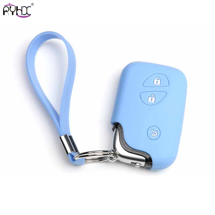 sky-blue lexus is250 key cover