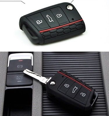 Golf 7 Gti Key Cover For VW 3-Button Flip Remote Fob​ -Skoda Octavia A7/Seat Leon
