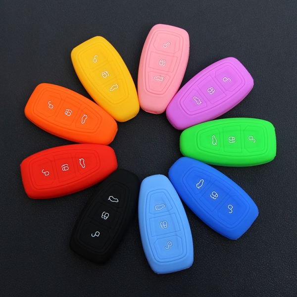 Online wholesale 2013 orange Ford mondeo key fob cover,3 button.