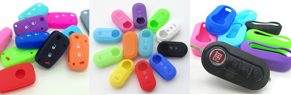 Fiat Key Cover -Colorful silicone key cover for Fiat 3 buttons standard key here.