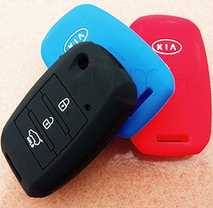High Quality KIA K3 Bongo Carens Silicone key cover(3 button).