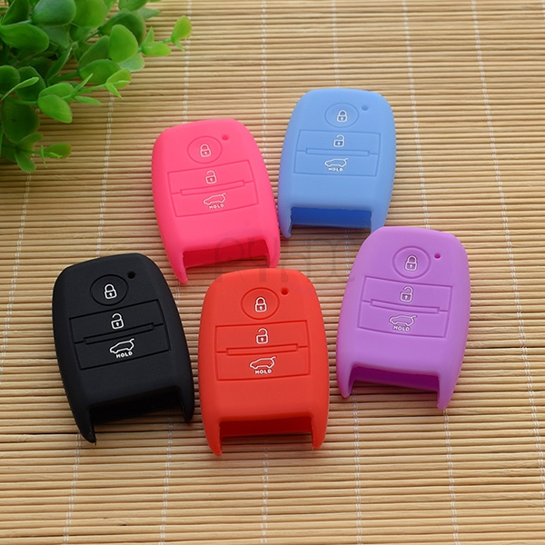 Wholesale high quality car key remote silicone cover for KIA  K3 Cerato Rio Rio5