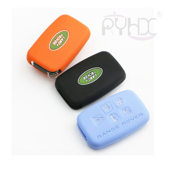 5 buttons LandRover silicone car remote cover protector skin case
