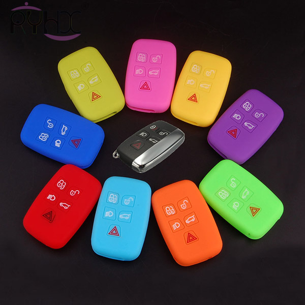 car smart remote silicone cover case protector for LandRover LR4 LR3 Range Rover Discovery Sport