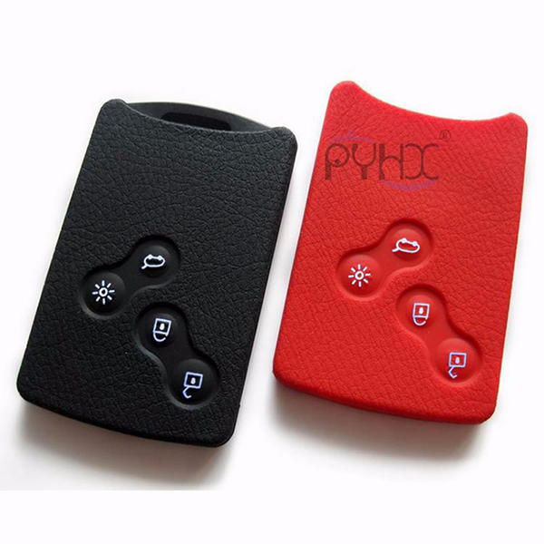 silicone keyless entry remote cover case protector prefectly fit for 4 button Renault Laguna Megane Koleos.