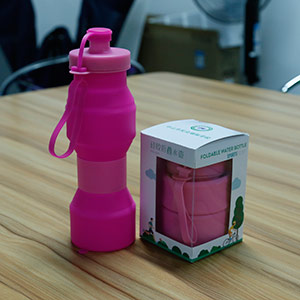 Project of 1000pcs collapsible bottle