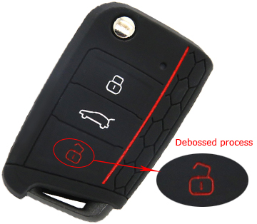 Golf-7-silicone-key-case