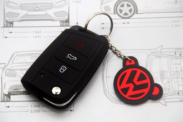 black Golf siliocne key covers