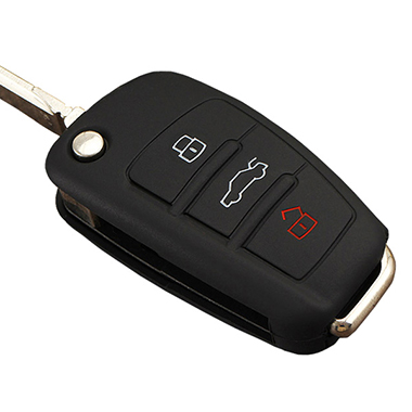 Silicone key shell for Audi A4 key fob