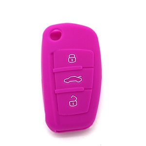 Silicone auto key cover for Audi A2