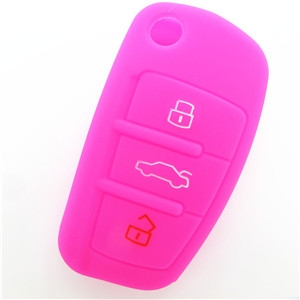 Audi A6 silicone key case-W...