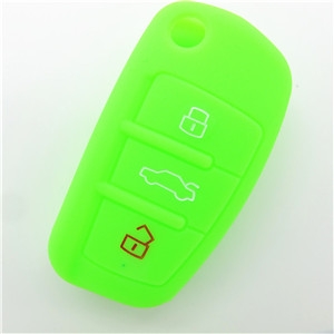 Silicone car key bag for Audi B7