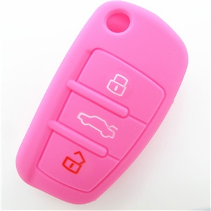 Silicone car key wallet for Audi B7