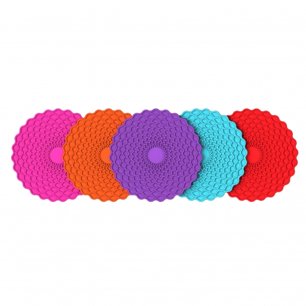 Custom Cheap Christmas Drinking Mat Teapot Plastic Drink Coaster Coffee Drink Beer Coasters Cup Coaster