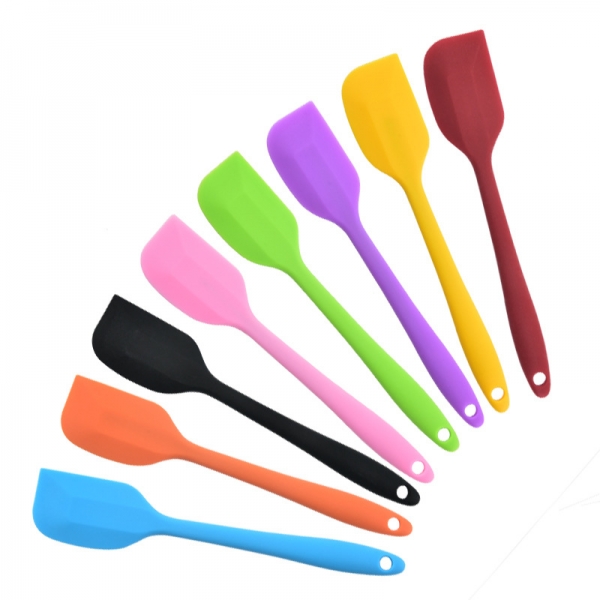 Eco-friendly Silicone Pastry Bench Dough Bowl Cookie Cake Chocolate Scraper Spatula