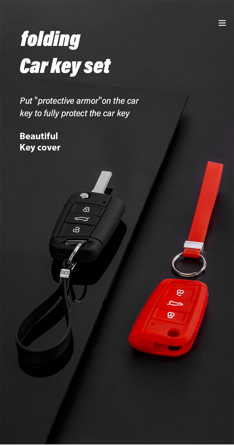 VW silicone key cover 6