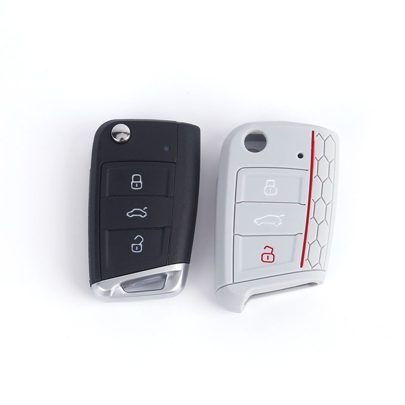 vw golf 7 silicone car key cover (2)