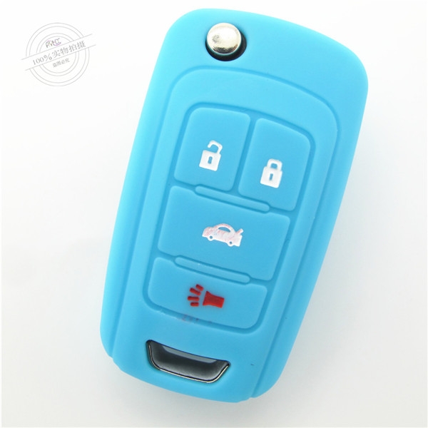 Buick New Regal car key covers|cases|protectors|skins with logo for Encore|New LaCrosse|gt,4 buttons,9 colors,completely natural silicone.