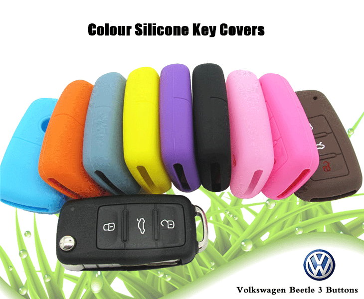 Skoda colorful car key covers