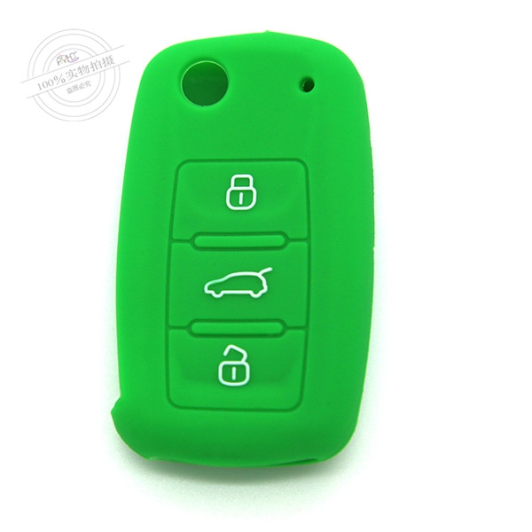 Skoda Car Key Covers,colored silicone car key case,hot sale remote key set,the best key silicone covers,waterproof car key bag