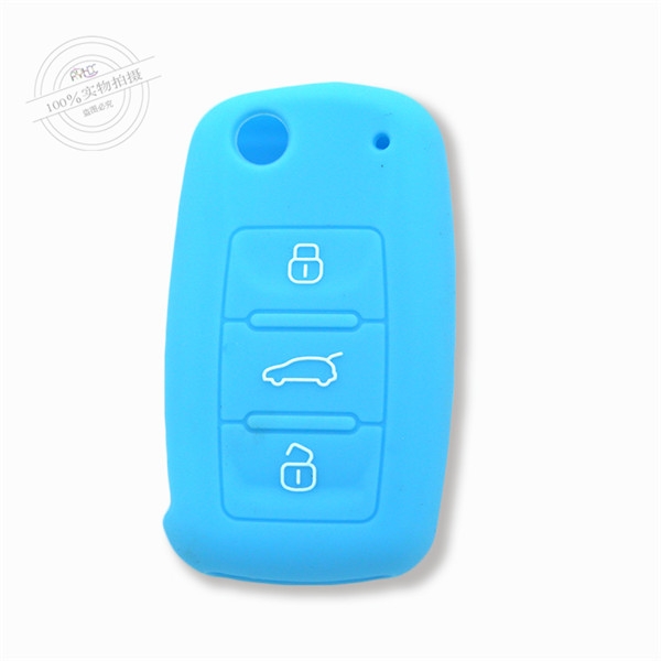 Skoda Car key Covers,low price silicone key protective case,high quality car key shell,silicone auto key covers case