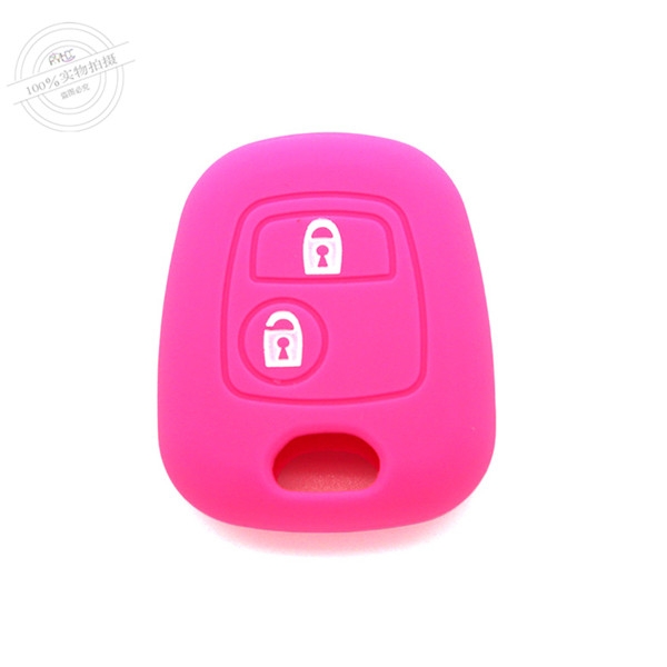 Citroen car key covers, wholesale selling car key case, high quality silicone key protector, colorful car key shell