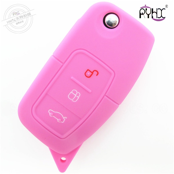 Ford carkeycover, silicone rubber case for car, car key silicone case for ford